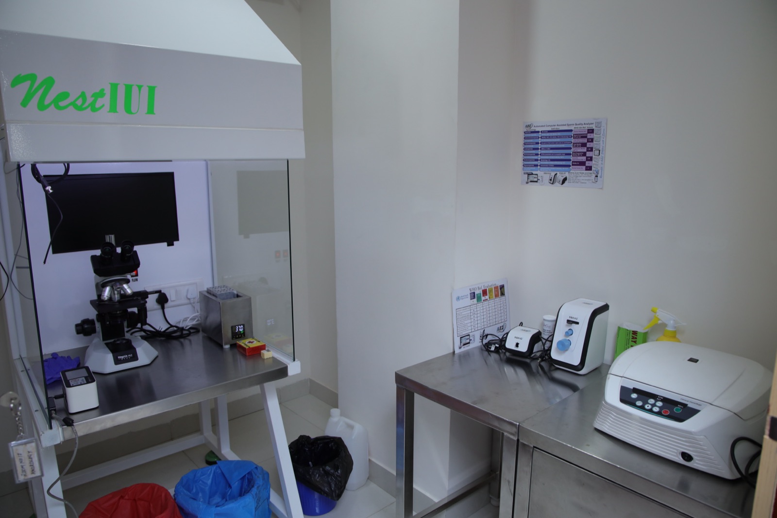 Andrology lab at Srishti SAFE