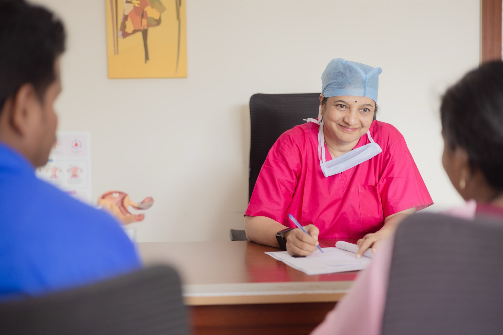 Dr. Priya Shankar — senior gynecologist and fertility specialist at Srishti SAFE