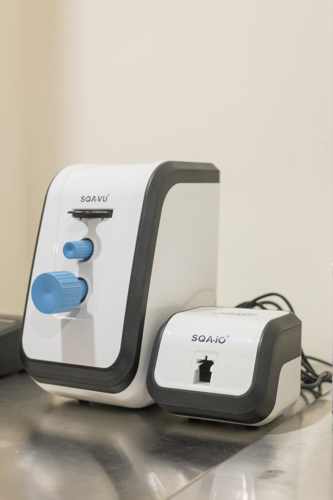 SQA-VU and SQA-iO computerised semen analyser at Srishti SAFE andrology laboratory